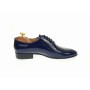 Oferta marimea38, 41 - Pantofi barbati eleganti bleumarin din piele naturala lac, ENZO - LMOD1BLMLAC